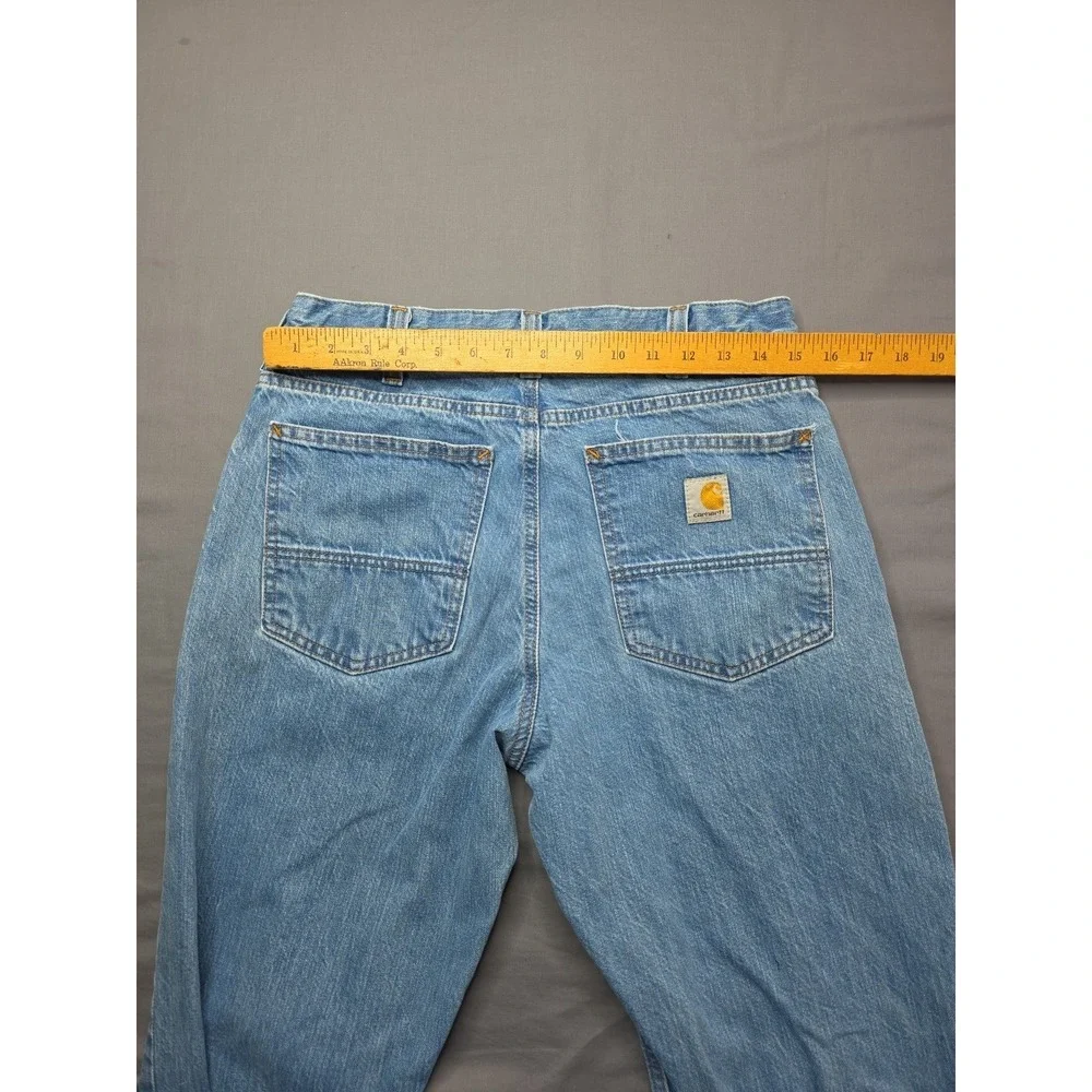 Carhartt Jeans Men's 32x30 Blue Relaxed Fit Medium Wash BD5119-M